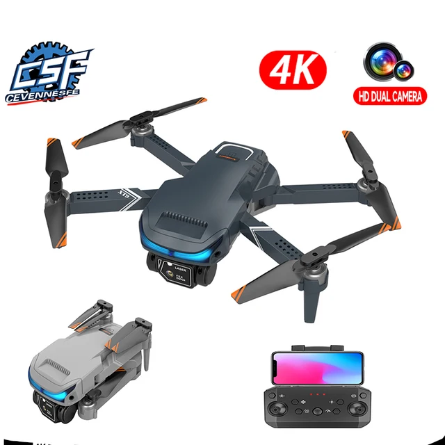 2022 New XT9 Mini Drone 4K Double Camera HD WIFI FPV Obstacle Avoidance Drone Optical Flow Four-axis Aircraft RC Helicopter Toys 1