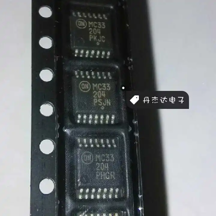 

30pcs original new Ensure MC33204DTBR MC33204 TSSOP electronic components