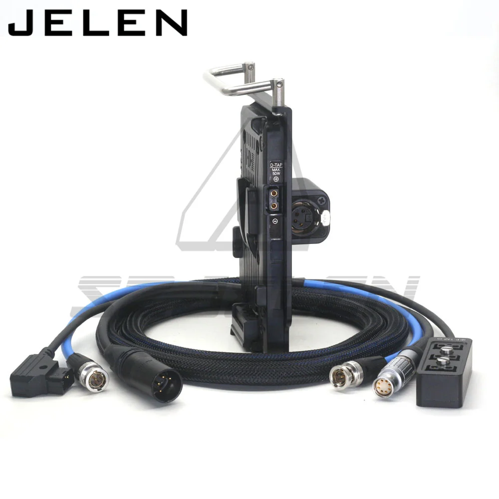 Piastra Di Fissaggio Della Maniglia Di Uscita Di Potenza Da V A Xlr 4Pin Per Arri Mini Minilf, Red V-Raptor Komodo X, Fotocamera Sony Cinealta Venic