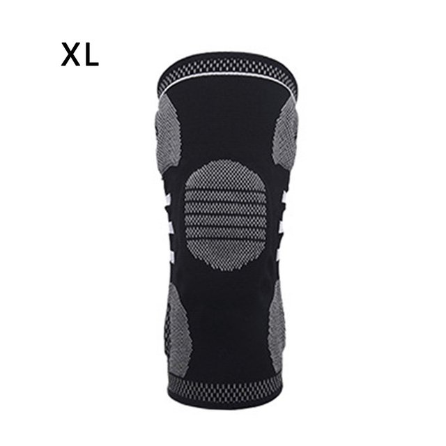 Knee Pads Support Silicone Spring Knee Protector Brace Basketball Running Kneepad Tactical Kneecap Fitness Accessoriy
