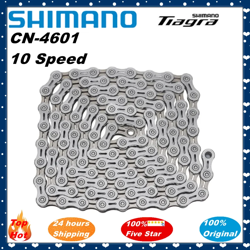 Cambio Posteriore Shimano Tiagra RD-4601 GS, 9-10 Velocità, Per Tripla, Argento, Ricambio Originale