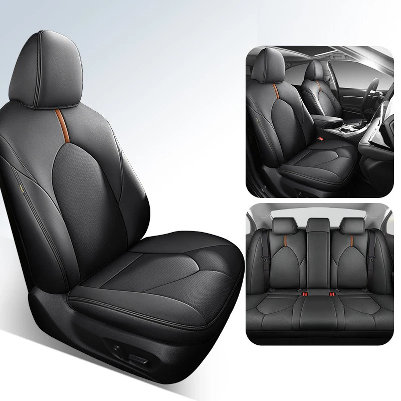 

Dedicated Car Seat Covers For Toyota Camry 2012 To 2017 leather Cushion Car Seat Protective Cover Auto Interior Accessories