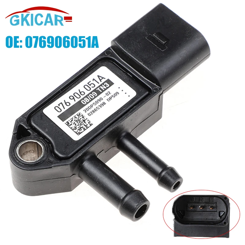 

076906051A MAP Intake Manifold Pressure Sensor For Volkswagen VW Golf Jetta TDI 2.0L Diesel Audi Skoda Seat