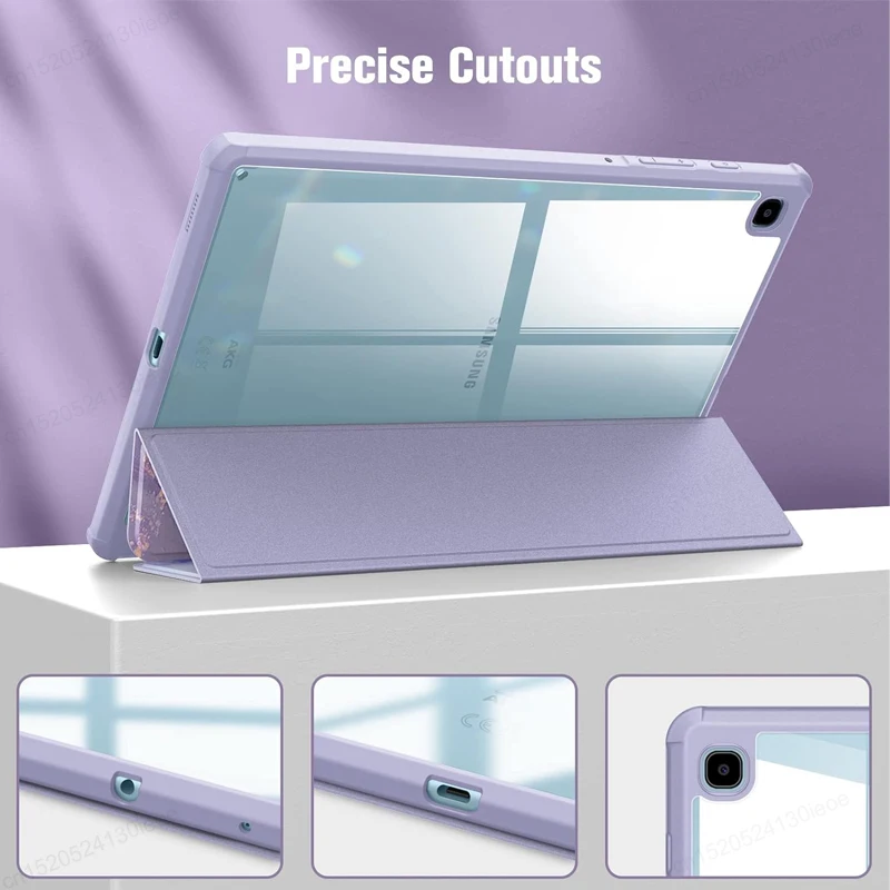 Premium Tablet Case with Pencil Holder and Tri-Fold Stand – Elegant Protective Cover
