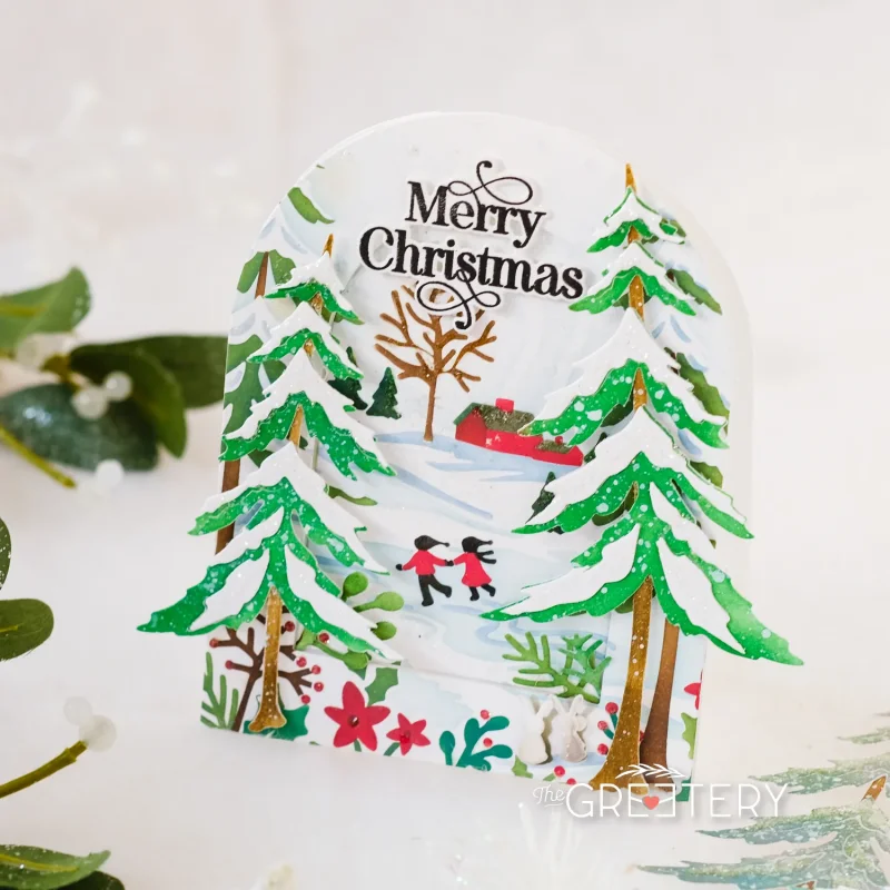 Mmao Craft metal cutting dies cut die mold Christmas tree decoration Scrapbook paper craft knife mould blade punch stencils die