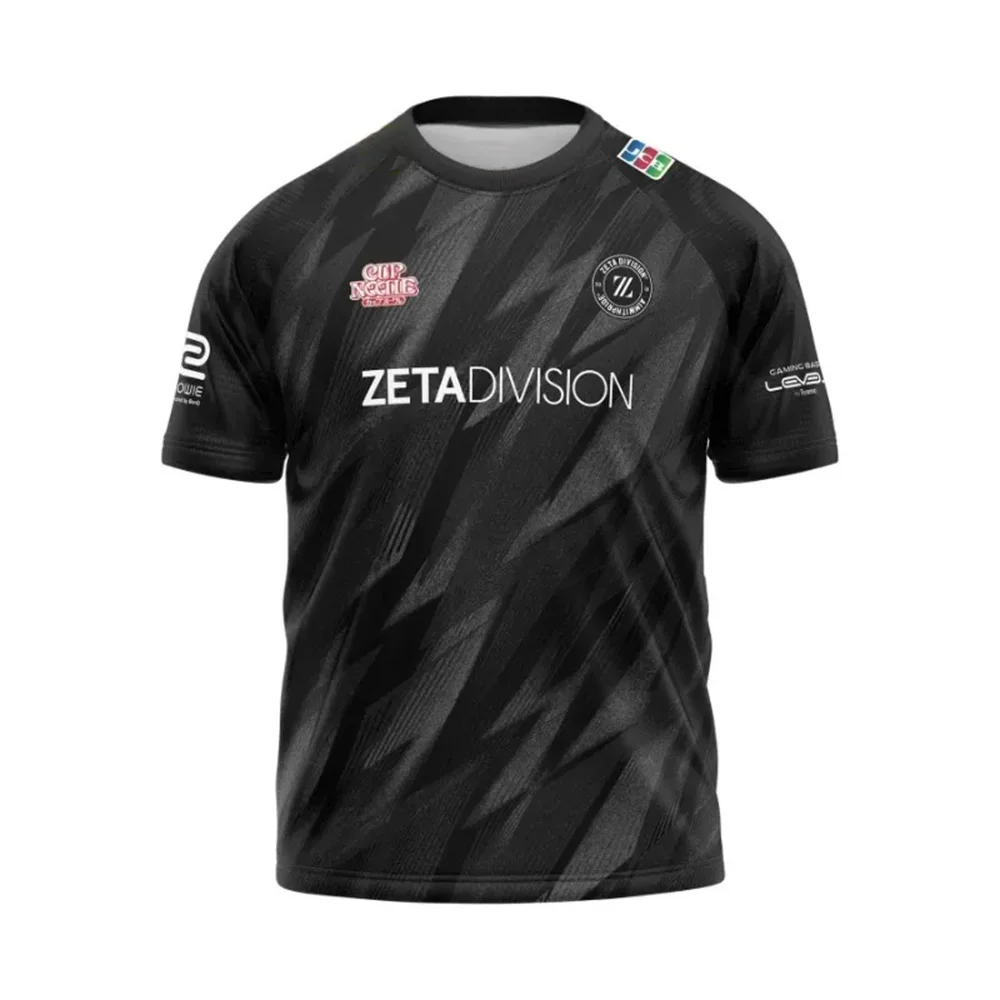Sommer Casual E-Sports Zeta Division Team Jersey Identität Kurzarm T-shirt Männer Frauen Tops Übergroße Schnell Trocknende Tücher tees – Detail 4