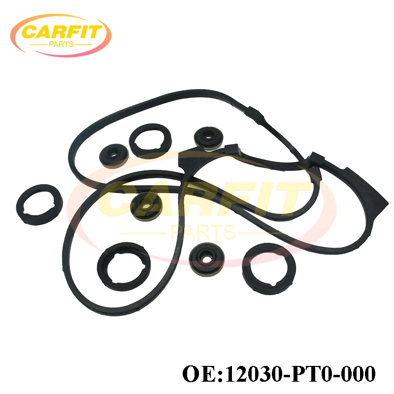 

High Quality OEM 12030-PT0-000 12030PT0000 Valve Cover Gasket Set For Honda Prelude Accord Shuttle Rover 600 Auto Parts