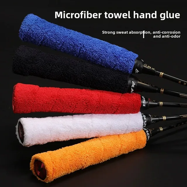 10Pcs Grip Tape Tennis Racket Anti-Slip Absorb Sweat Band Outdoor Fishing Rod Winding Strap Sport Badminton Squash Tape 6