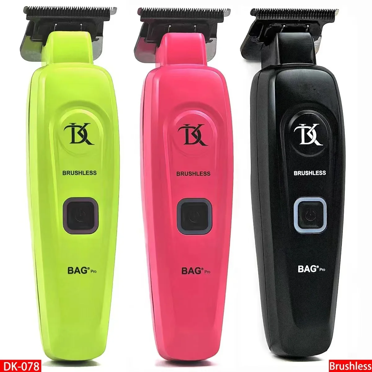Men's Professional Hair Clippers, Beard Trimmer 0 Serrated color Electric Push Shears barber's tools 2
