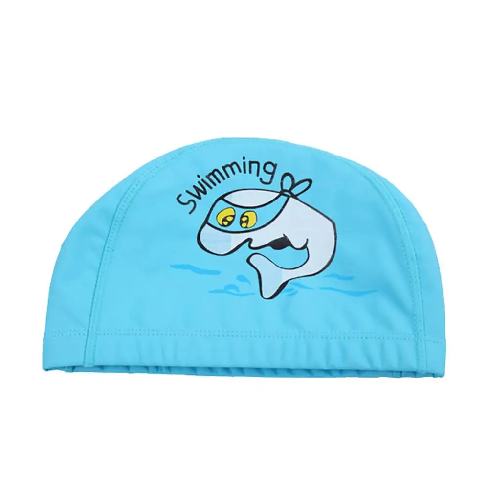 Cute Swimming Cap For Children Kids Waterproof Elastic Silicone Swim Pool Cap Bathing Caps Gorro Natacion Diving Hat Kids 5