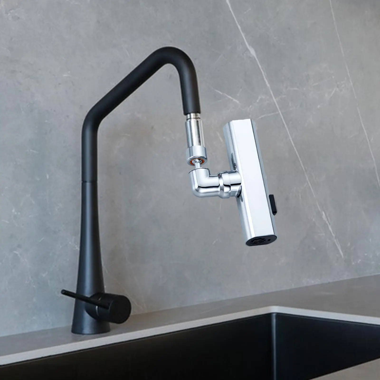 

Faucet Aerator Multi Functional Universal Water Saving Robotic Arm Faucet for Kitchen Bathroom Brass Faucet Sprayer Attachment