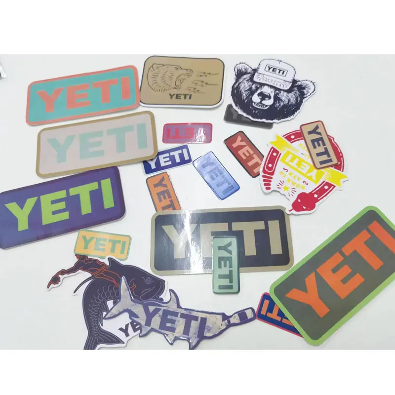 Camping Is My Happy Place Stickers (3-Pack) | Waterproof Vinyl Decals For Laptop & Water Bottle