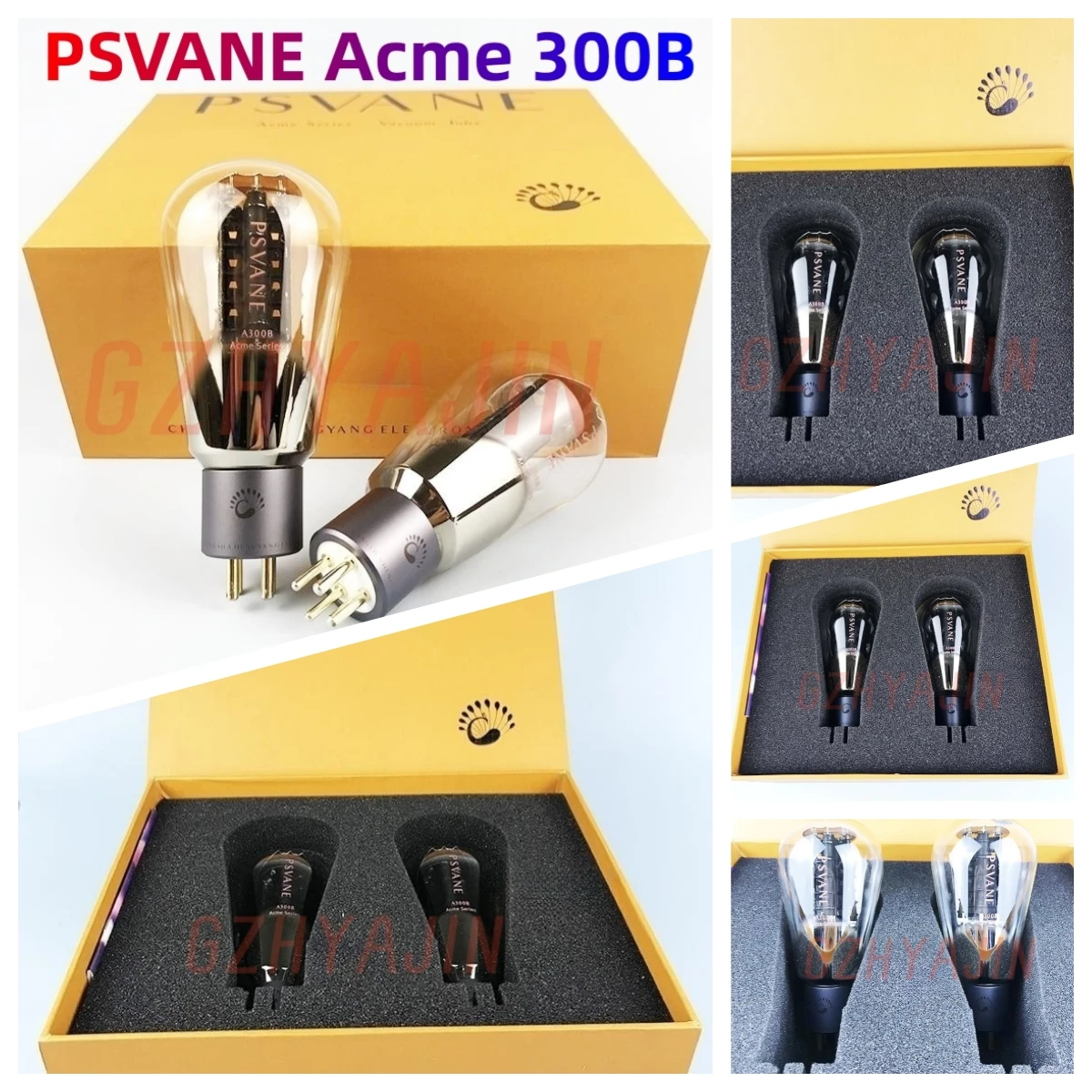 

Вакуумная трубка PSVANE Acme 300B A300B, обновленная модель 300B-TII E300B WE300B Hi-Fi, комплект для самостоятельной сборки, подходит для четырехъядерного процессора