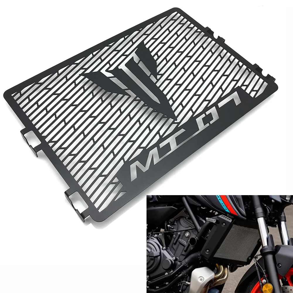 

Motorcycle Part Radiator Grille Guard Protection Cover Protector For Yamaha MT07 MT-07 FZ07 2014-2023 2022 2021 2020 2019 2018