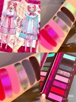 Narimi Y2K 8 couleurs fard à paupières Palette paillettes Chamelon mat brillant ombre à paupières surligneur imperméable cosmétiques 3