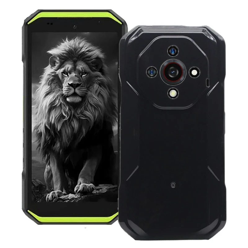 Ulefone Armor TPU Soft Phone Case - Clear Black Silicone Protective Cover