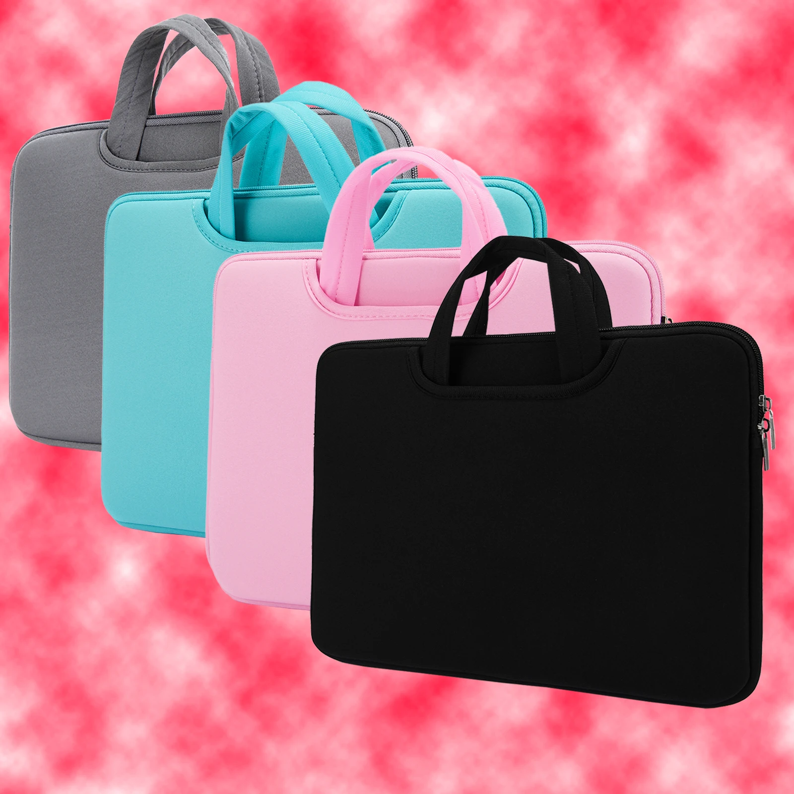 Computer Bag 16 Inch and 17 Inch Front Pocket Hold Power Mouse Large Space Laptop Handbag Lightweight