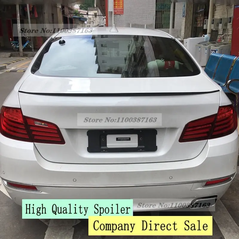 Per Bmw F10 F18 Spoiler Abs Materiale Auto Ala Posteriore Primer Colore Spoiler Posteriore Per Bmw M5 520I 528I 535I 530I 525I F10 F18 Spoiler