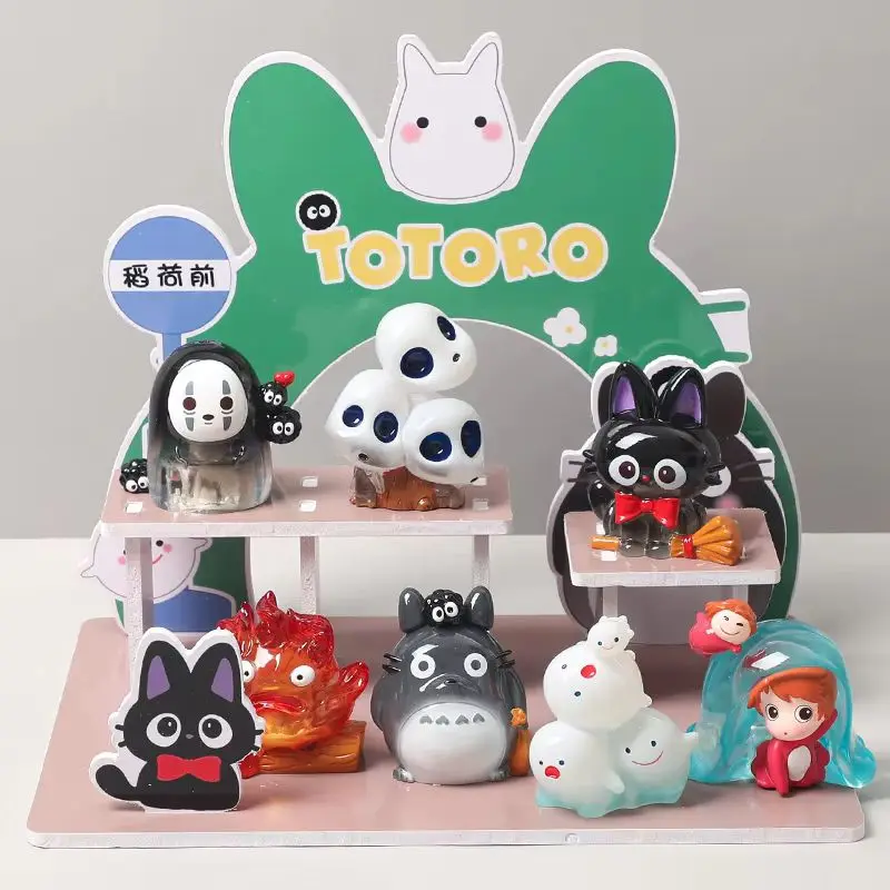 Kawaii Elf Blind Box Hayao Miyazaki Anime Fairy Tale Figure Mysterious Box Cute Model Kids Birthday Gift Collection Ornament Toy