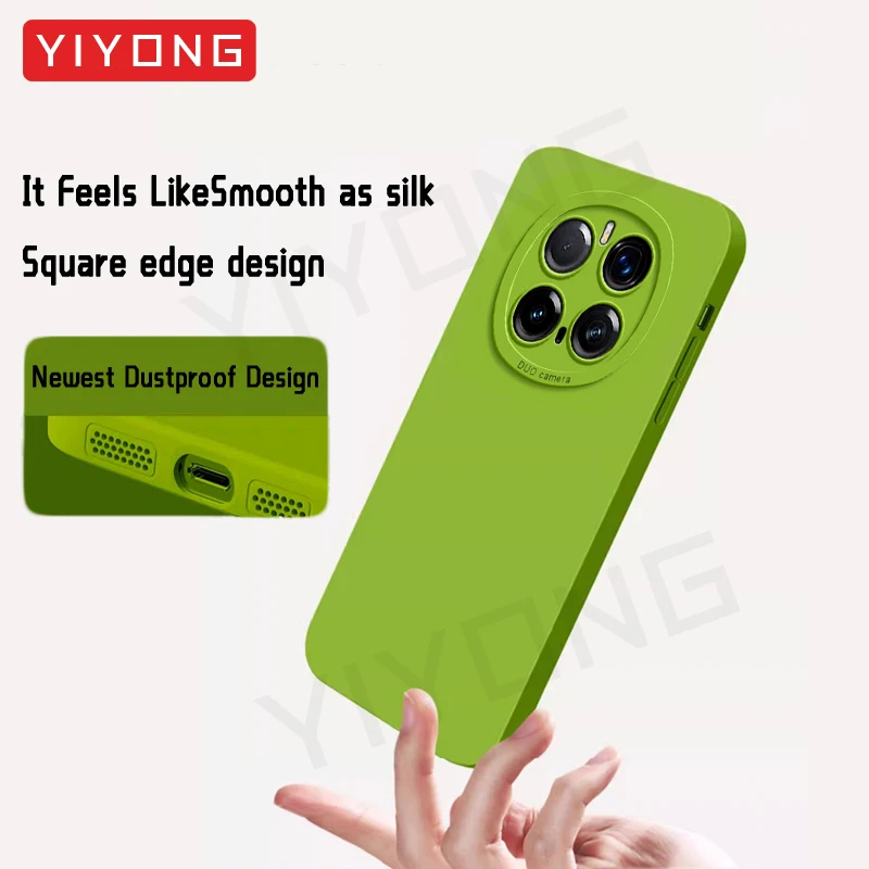 Silky Feel Liquid Silicone Soft Phone Case Cover by YIYONG