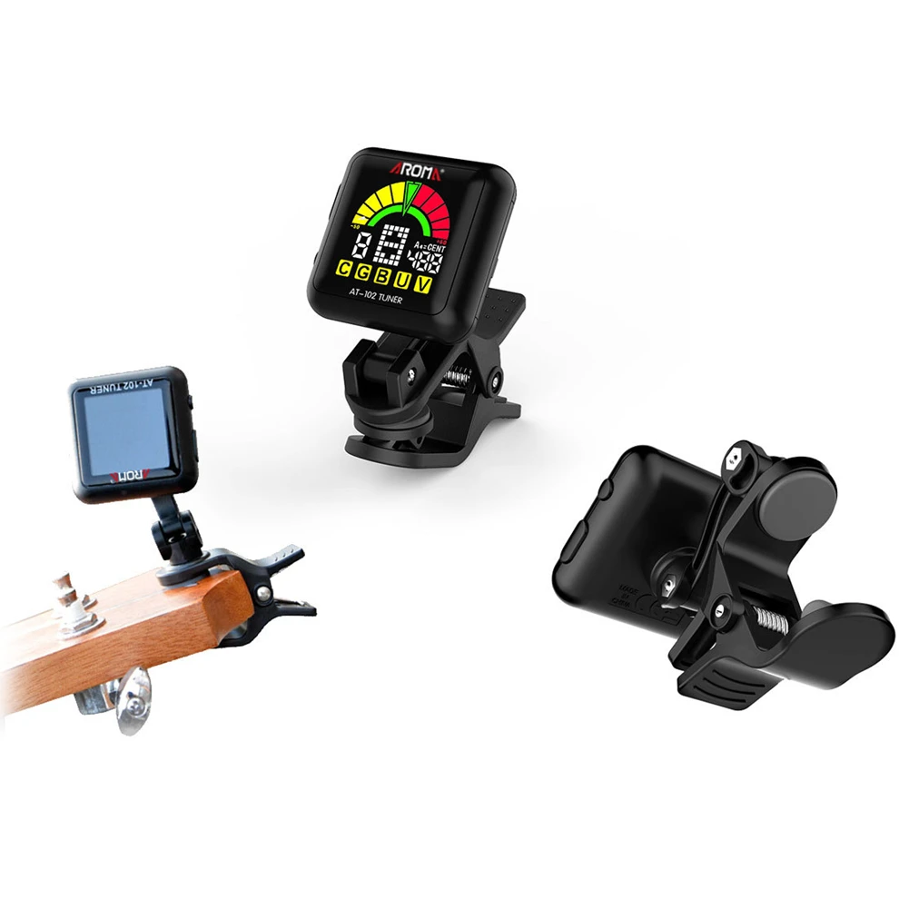 

Компактный зажимный цифровой тюнер, инструмент для скрипки, функция памяти, перезаряжаемое укулеле, цифровое оборудование, гибкое