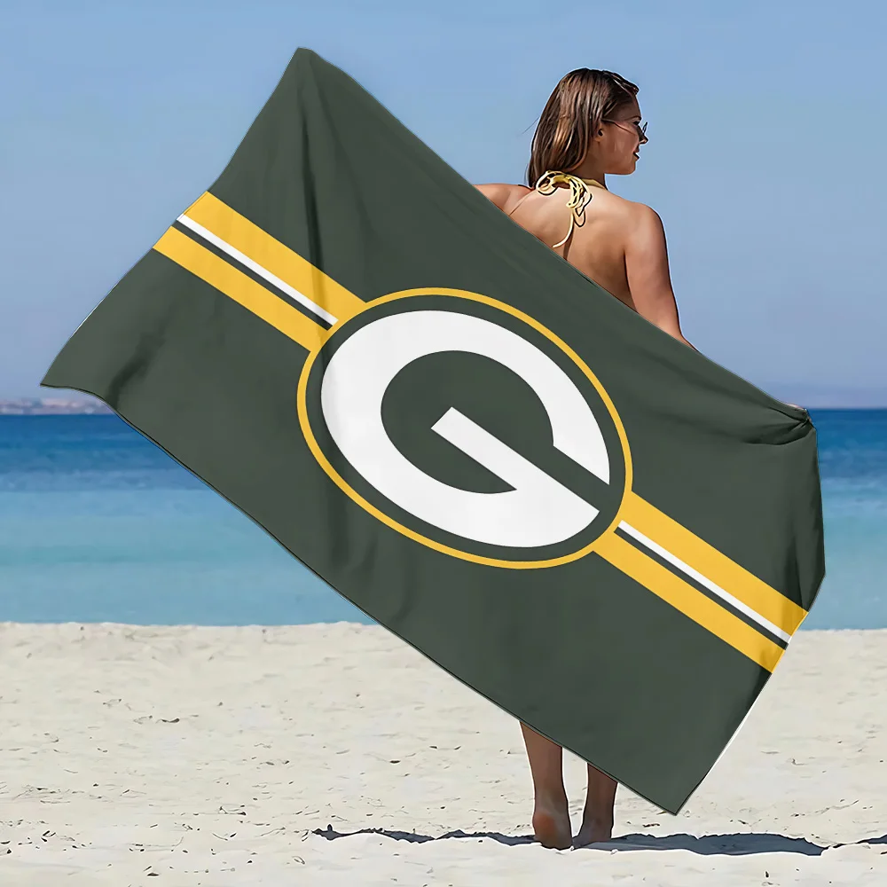 Green B-BayS Beach Towel Microfiber Sand Free Quick Dry Soft Sandproof Pool Towels Gift for P-PackerS Women Travel Gym Shower 6