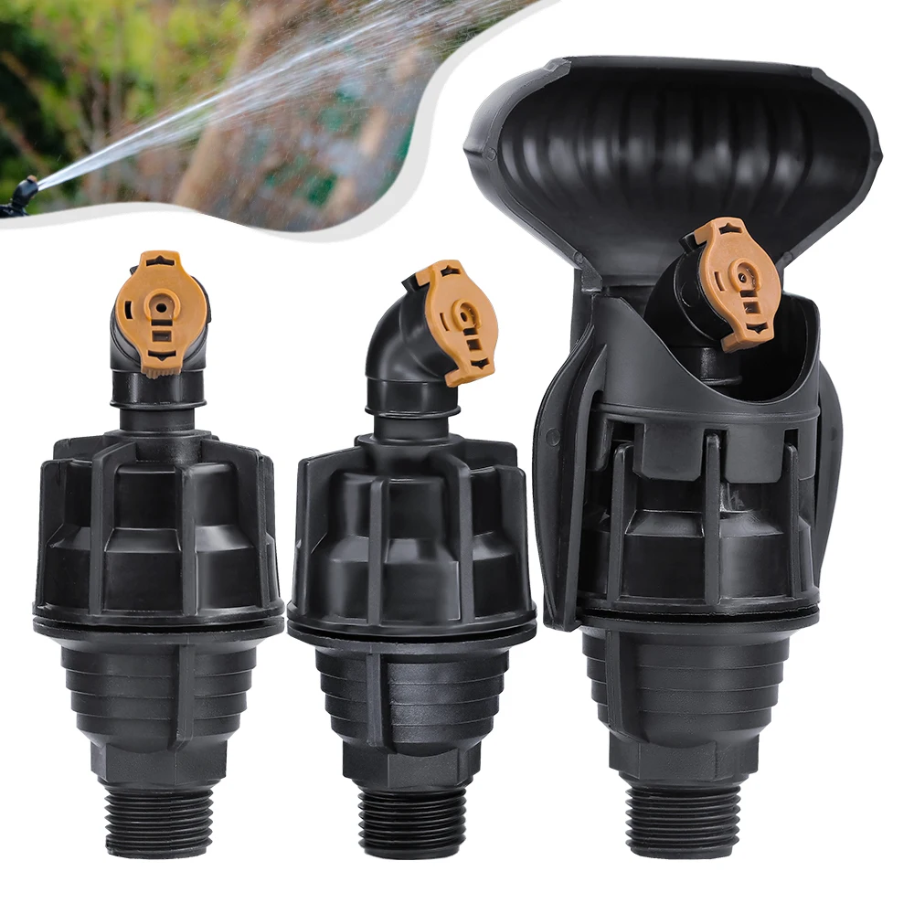 

1PC 180° 360° Rotary Sprayer Agriculture 1/2" Irrigation Supplies with Steel Ball Drive Outdoor Rotating Sprinklers Water System