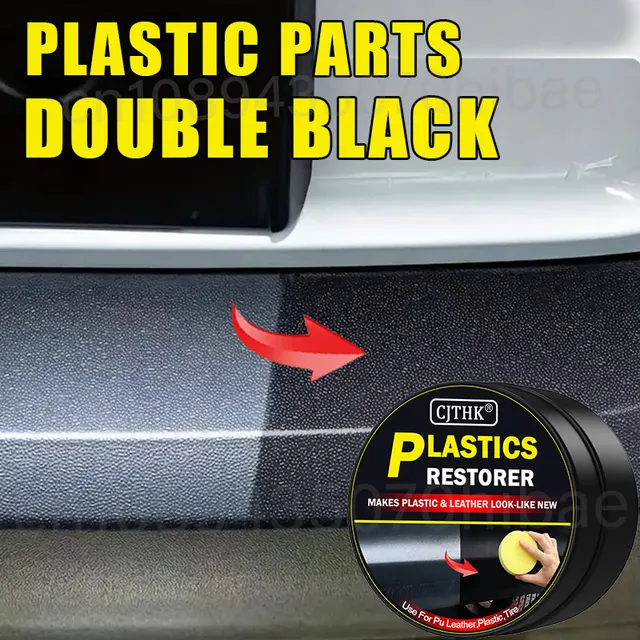 Car Plastic Restorer Back To Black Gloss Car Cleaning Products Plastic Leather Restore Auto Polish And Repair Coating Renovator 2