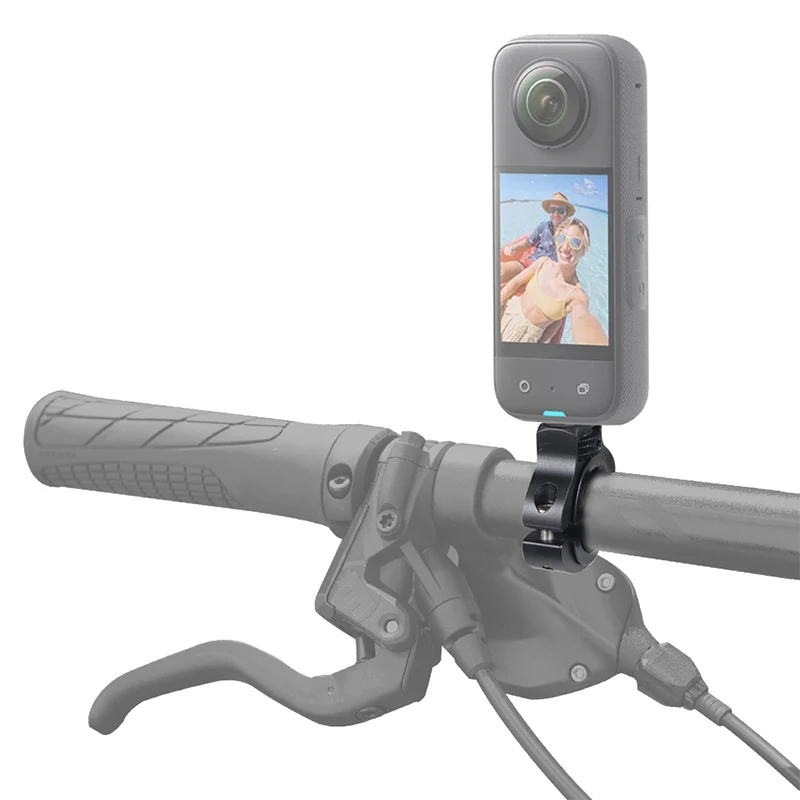 Reinforced Bicycle Handlebar Mount 1/4 Screw for GoPro 13 Insta360