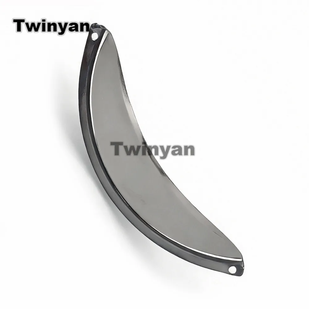 오토바이 부품 1개 4.5인치 패싱 램프 바이저 스포트라이트 바이저 할리 데이비슨 투어링 다이나 스포츠용 헤드라이트 바이저