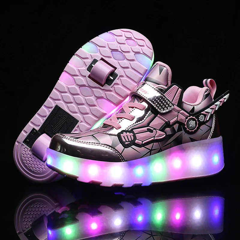 Children's Flash Roller Skates Detachable Wheel Sports Shoes