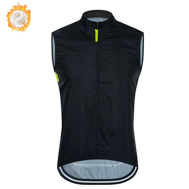 Winter Thermal Fleece Cycling Vests 2023 New Sleeveless Cycling Jacket