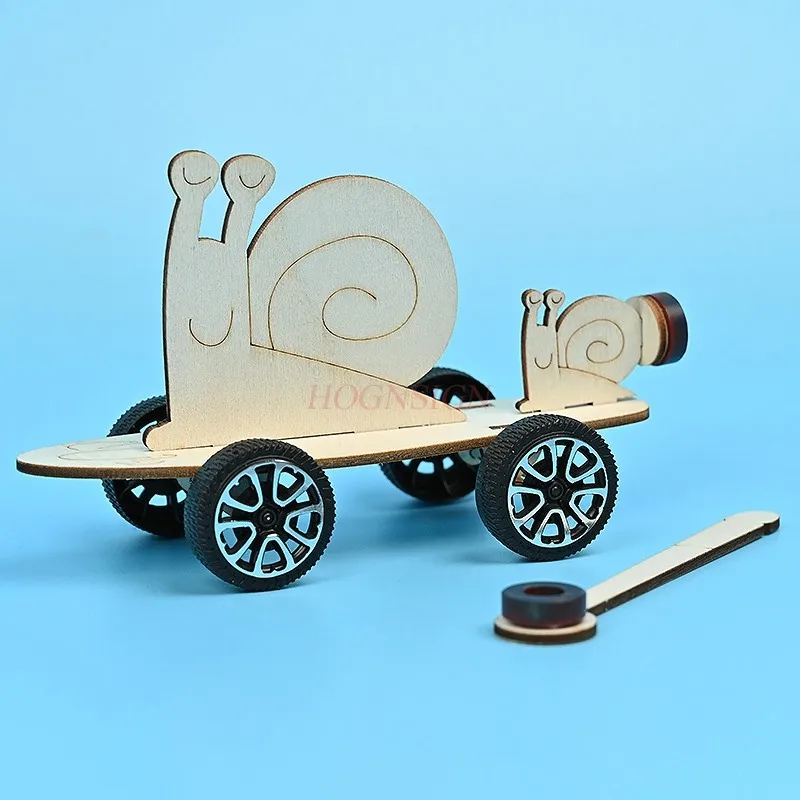 

Magnetic snail car children science and education supplies science and technology small production physics toys educational