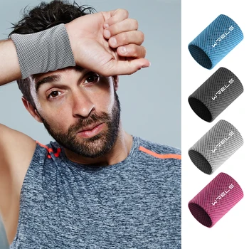Cooling Wrist Sweatband Sports Support Cuff 1