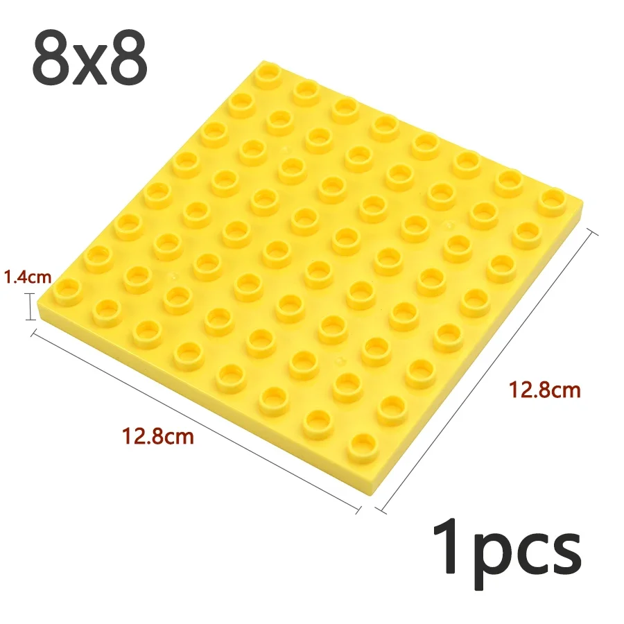 Large Double-Sided 8x8 Dots Building Baseplates
