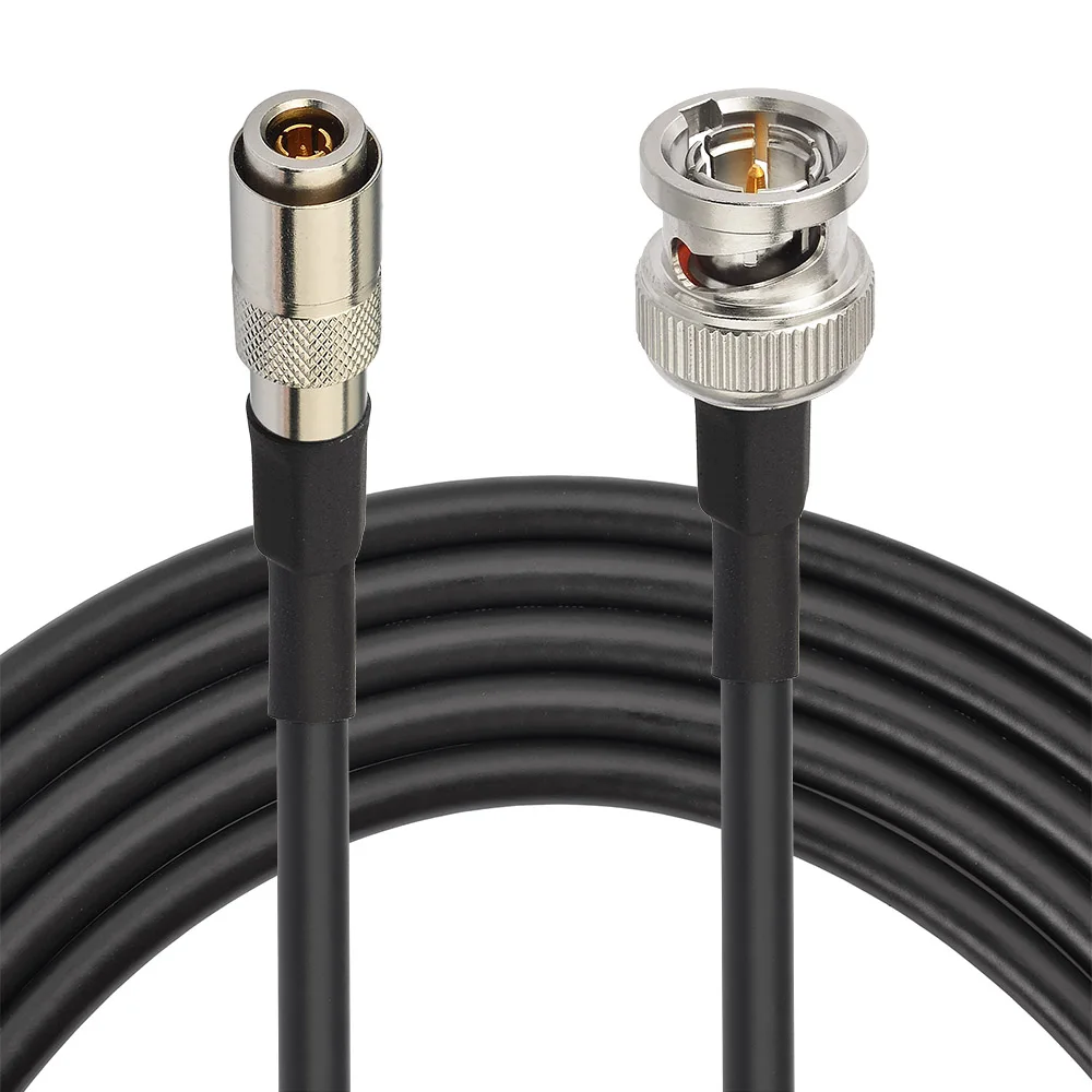 4K UHD HD Video Camera Cable DIN 1.0/2.3 Male to BNC