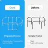Portable Bathtub, Foldable Freestanding Bathtub, Japanese Soaking Tub, Shower Stall Bathtub, Bathroom Folding SPA Tub For Adults 3
