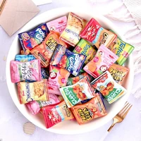 10Pcs 1:12 1:6 Dollhouse Miniature Simulation Food Toy Model Candy Dolls Kitchen Accessories Decor Pretend Play 1