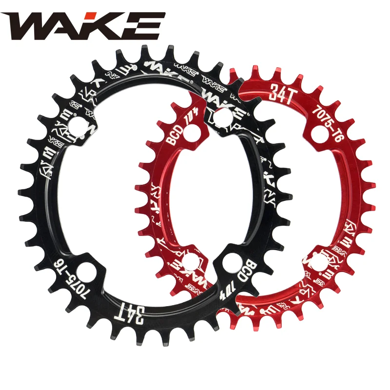 

Wake Narrow Wide Chainwheel 104BCD Chainring 32T 34T 36T 38T MTB Mountain Bike Bicycle Accessories Crankset Tooth Plate Cycling