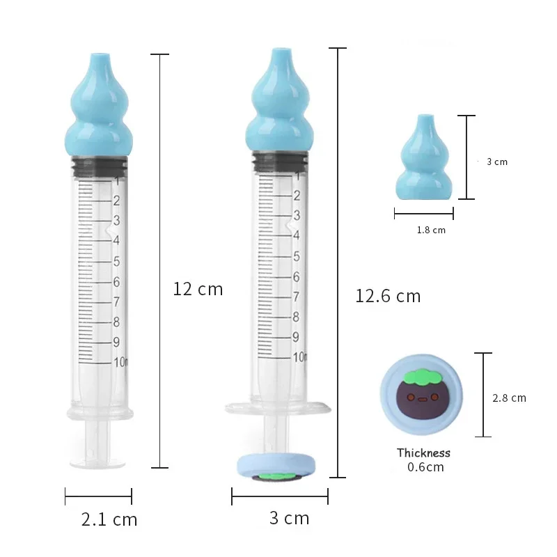 Newborn Baby Nose Cleaner Rhinitis Nasal Washer Needle Tube Kid Nasal Aspirator Cleaner Syringe nasal aspirator nasal irrigator Infant Children Nose Washing10ML