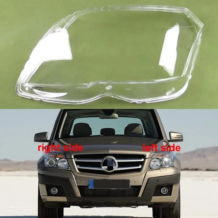 

Для 2008 2009 2010 2011 2012 Benz GLK GLK300 GLK350 X204 искусственный Прозрачный чехол для фары из оргстекла