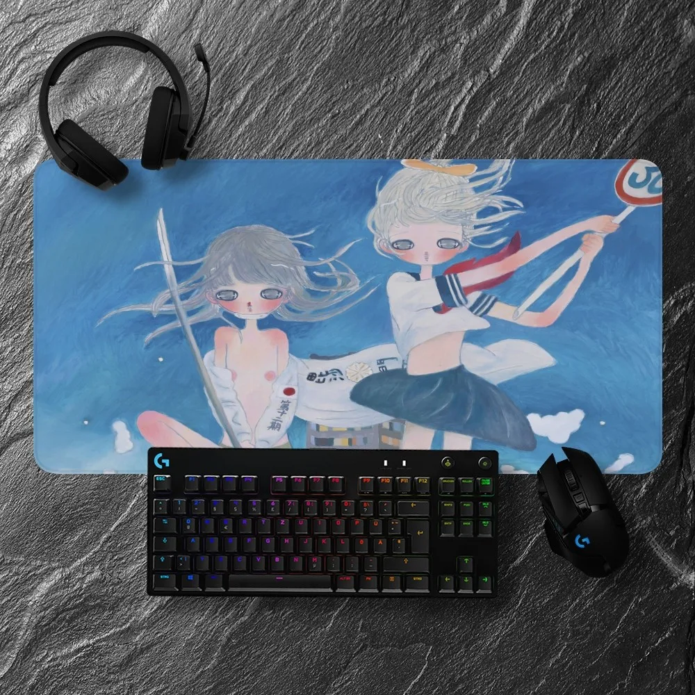 Aya Takano Mousepad Non-slip Lockedge Office Student Gaming Thickened Large Writing Pad Cushion 5