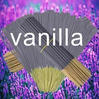 High-Quality Incense Sticks - 14/44/84/124/224/424 Sticks, Bamboo for Yoga, Purification, Relaxation and Meditation - Natural Essential Oil Fragrance, Feather-Free, Suitable for Home and Gift Use, Relaxation Sticks | Vanilla Scented Stick | Bamboo Material Structure, Products with Vanilla Scent