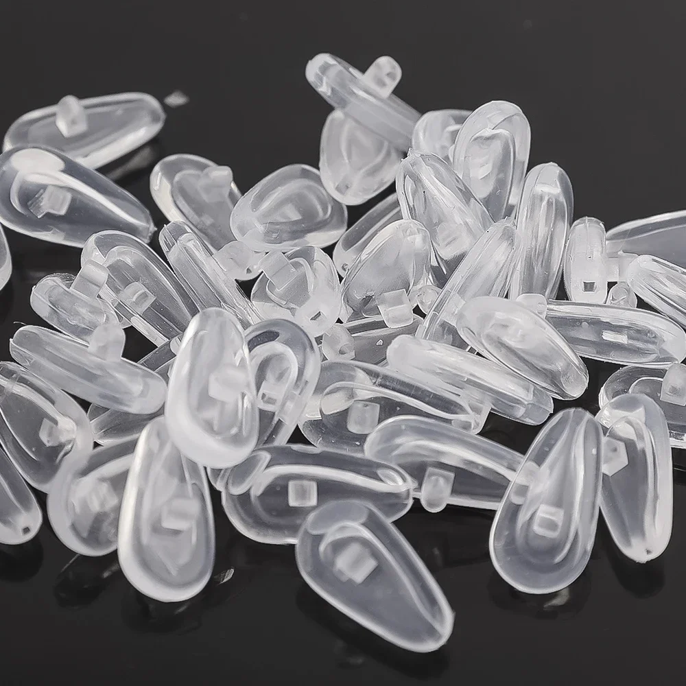 20Pcs/Set Silicone Glasses Nose Pad Airbag Soft Air Non-Slip Air Cushion Boles with Screws Screwdrivers Eyeglasses Accessories 4