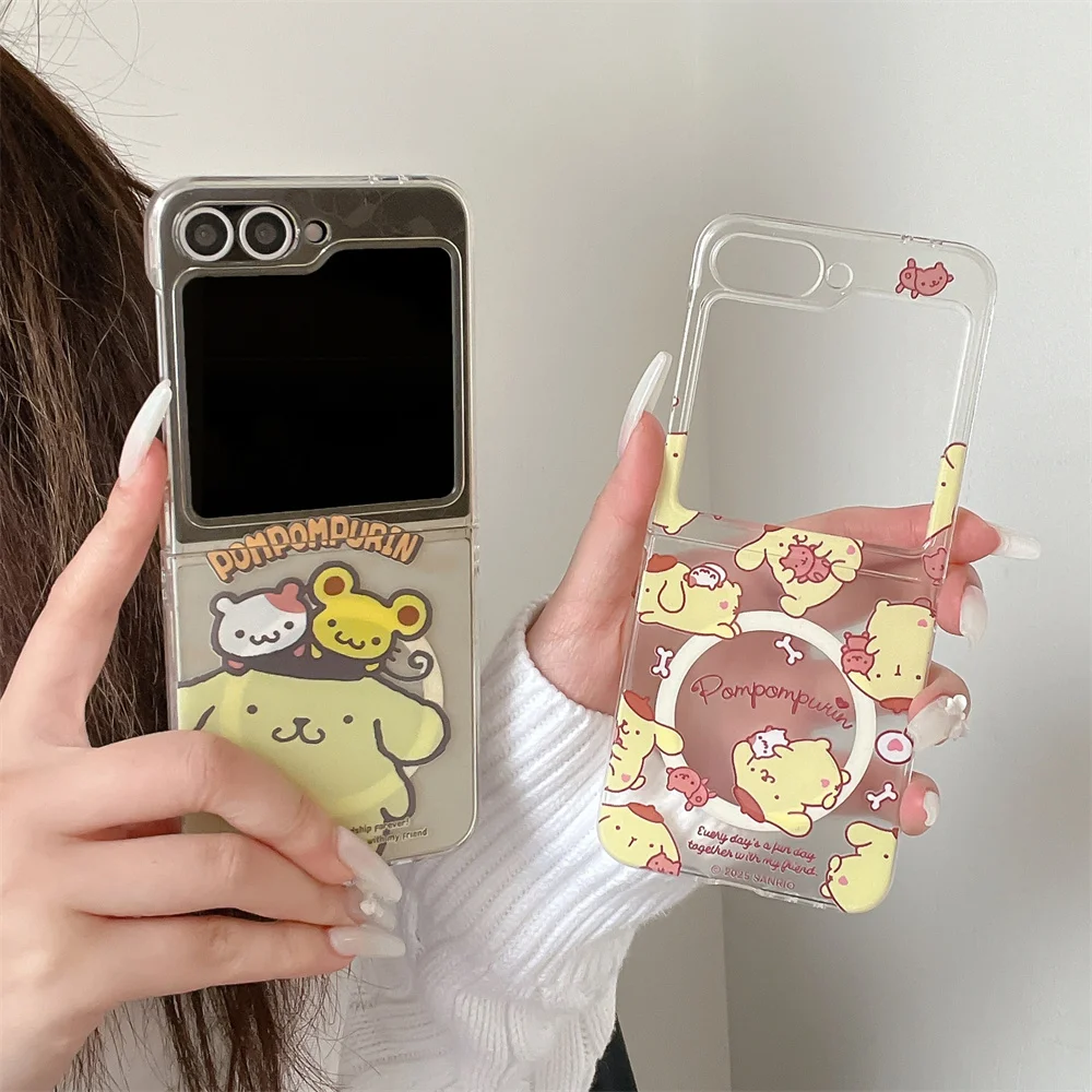 Cute Cartoon Puppy Magnetic Shockproof Phone Case Cover, Korean Style
