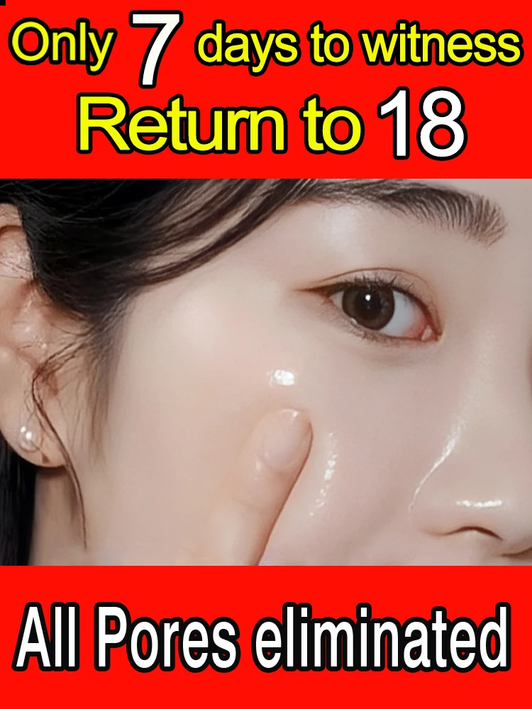 

Effective Pore Skin Care Serum Facial Essence for Shrinking Pores Relieving Dryness Moisturizing Oil Control Firming