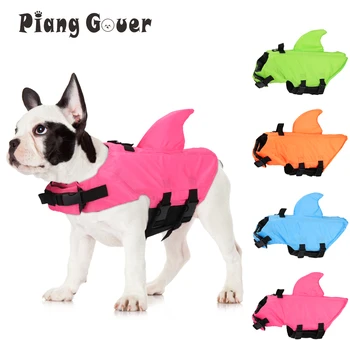 Shark Dog Swim Vest 1