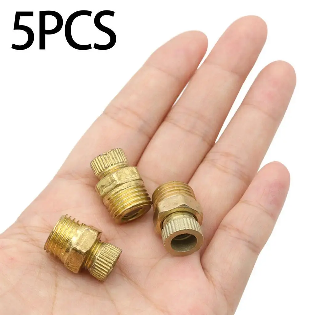 5 Pieces Air Compressor Drain Valves/ External Drain Cock/ Air Compressor Tank Water Plug