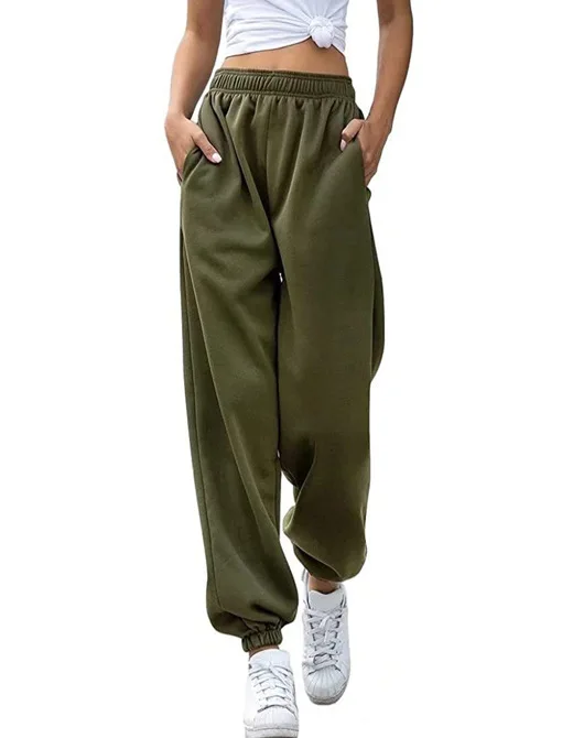 Women's Fashion High-waisted Leisure Sports Trouser Trouser Corset Trousers