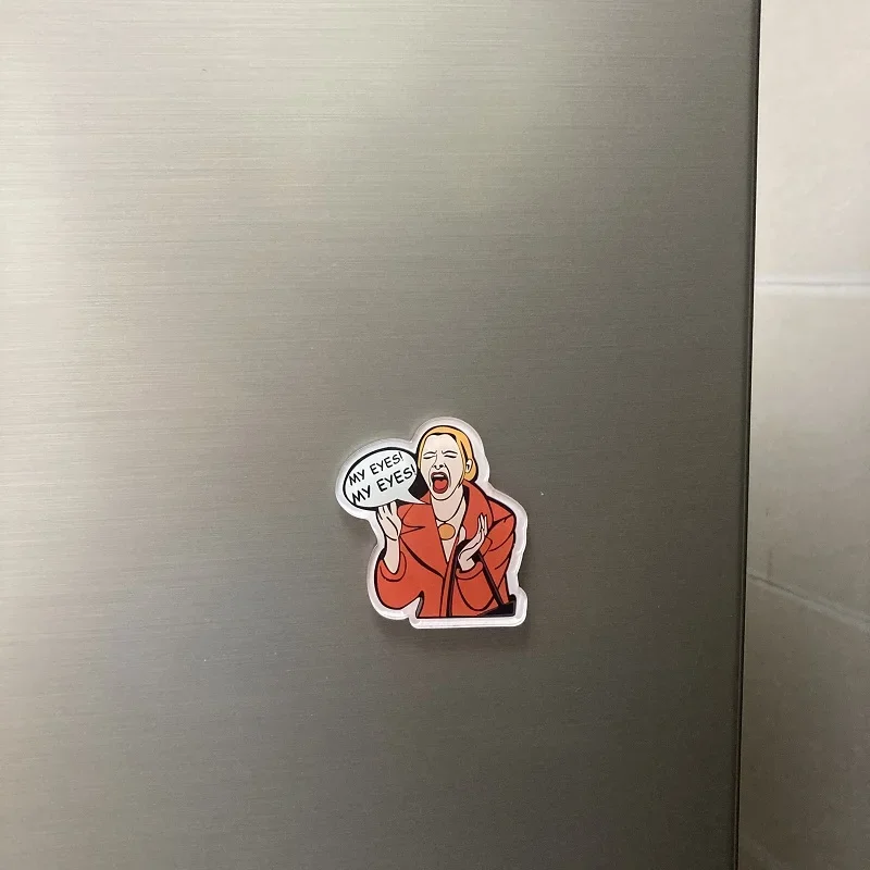 tv show friends related monica's door Joey Chandler's souvenir Phoebe Resin fridge magnets tv show fridge magnets